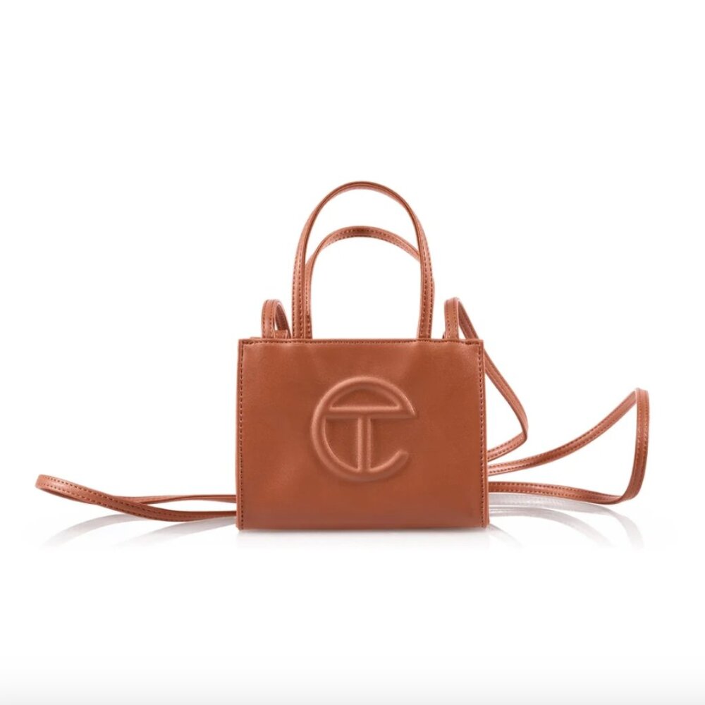 Telfar Tan Small Shopping Bag